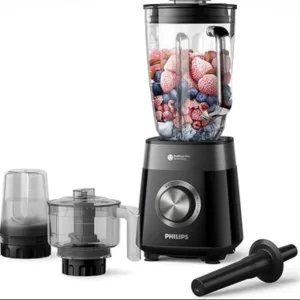 خلاط فيليبس 1200 واط 2 لتر اسود HR3033/00